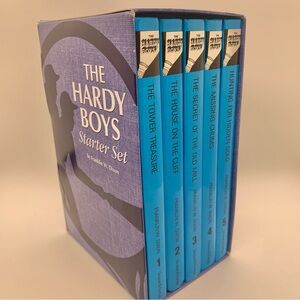 Hardy Boys Starter Set - Books 1-5 Classic Mystery Series by Franklin W Dixon